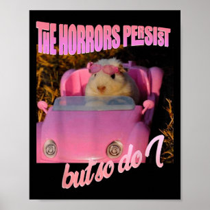 Halloween Kostuum - De Horrors Houden Aan Maar Ik  Poster