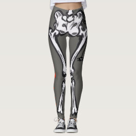 Halloween kostuum enge Skeloton Cust. Legging