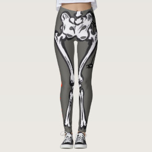 Halloween kostuum enge Skeloton Cust. Legging