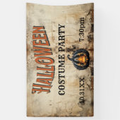 Halloween Kostuum Feest |  Halloween Party Spandoek (Verticaal)