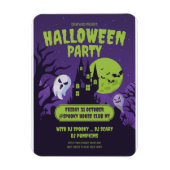 Halloween kostuum feest uitnodiging Halloween fees Magneet (Verticaal)