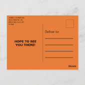 Halloween kostuum feest voor kinderen uitnodiging (Achterkant)