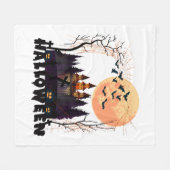 Halloween kostuum fleece deken (Voorkant (Horizontaal))