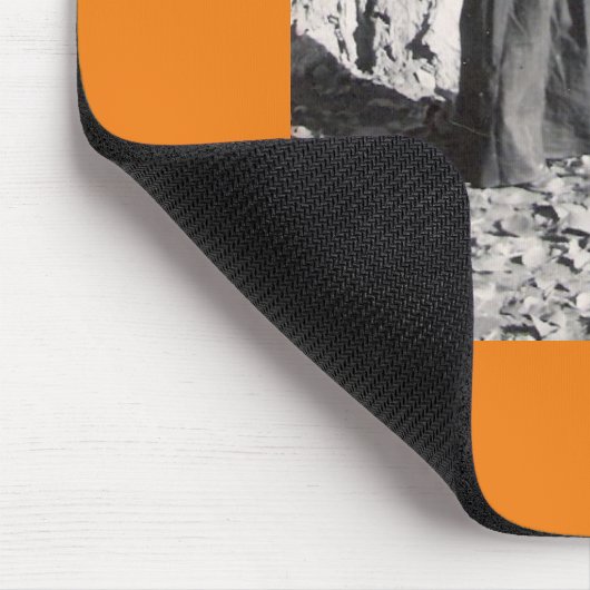 Halloween Kostuum Foto Marigolds Sinaasappel Mouse Muismat (Hoek)