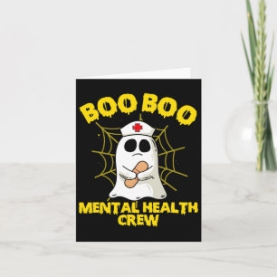 Halloween Kostuum Geestelijke Gezondheid Verpleegs Kaart