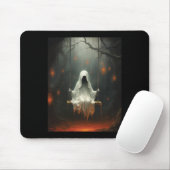 Halloween Kostuum Ghost Swing Muismat (Met muis)