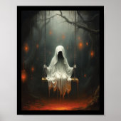  Halloween Kostuum Ghost Swing Poster (Voorkant)