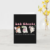 Halloween Kostuum Ghost Teacher Laboratory Tec Kaart (Gele Bloem)