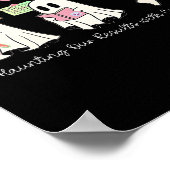 Halloween Kostuum Ghost Teacher Laboratory Tec Poster (Hoek)