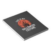 Halloween Kostuum Heel Geestig Kasteel Vector Desi Notitieblok (Schuin)