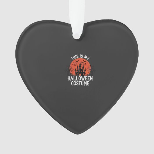 Halloween Kostuum Heel Geestig Kasteel Vector Desi Ornament (voorkant)