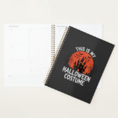 Halloween Kostuum Heel Geestig Kasteel Vector Desi Planner (Display)