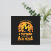 Halloween Kostuum | Ik Heb Geen Kostuum Nodig Kaart (Staand voorkant)