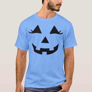 Halloween Kostuum Jack O' Lantern Pompoen Gezicht  T-shirt