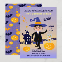 Halloween Kostuum Jongen Tovenaar Verjaardagsfeest