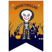 Halloween Kostuum Jongen Verjaardagsfeest Vlaggetjes (Eerste vlag)