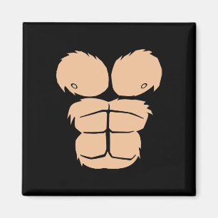 Halloween kostuum leuk aap gorilla borst pak ha magneet