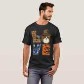 Halloween kostuum liefde shih tzu t-shirt (Voorkant volledig)