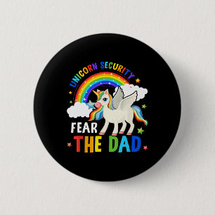 Halloween Kostuum Mannen Eenhoorn Beveiliging Vree Ronde Button 5,7 Cm