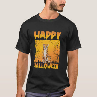Halloween Kostuum Mannen Vrouwen Funny Cheetah T S T-shirt