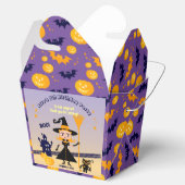 Halloween kostuum meisje heks verjaardagsfeestje bedankdoosjes (Geopend)