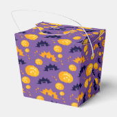 Halloween kostuum meisje heks verjaardagsfeestje bedankdoosjes (Achterkant)