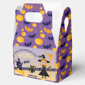 Halloween kostuum meisje heks verjaardagsfeestje bedankdoosjes (Geopend)