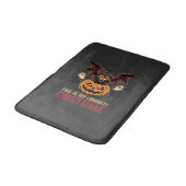 Halloween Kostuum Monster Pompoen Gotische Vector Badmat (Gekanteld)
