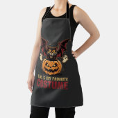 Halloween Kostuum Monster Pompoen Gotische Vector Schort (Insitu)