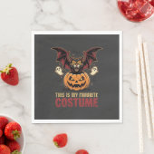 Halloween Kostuum Monster Pompoen Gotische Vector Servet (Insitu)