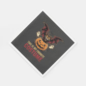 Halloween Kostuum Monster Pompoen Gotische Vector Servet (Hoek)