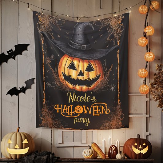Halloween Kostuum Party Spooky Muur Decor Wandkleed