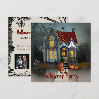 Halloween Kostuum Party uitnodiging