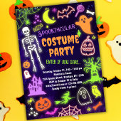Halloween Kostuum Party Uitnodiging Spooktacular