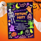 Halloween Kostuum Party Uitnodiging Spooktacular