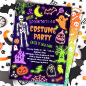Halloween Kostuum Party Uitnodiging Spooktacular