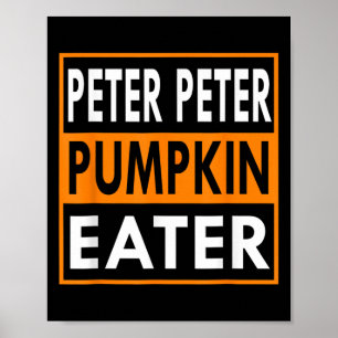 Halloween Kostuum Peter Pompoenetende Poster