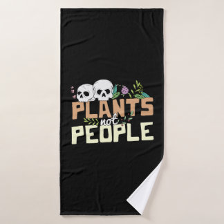 Halloween kostuum planten niet mensen halloween badhanddoek