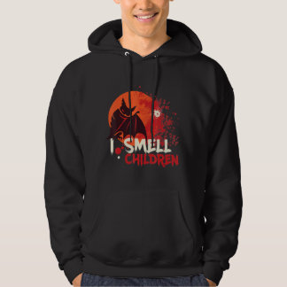Halloween kostuum schattig ik ruik kinderen heks hoodie