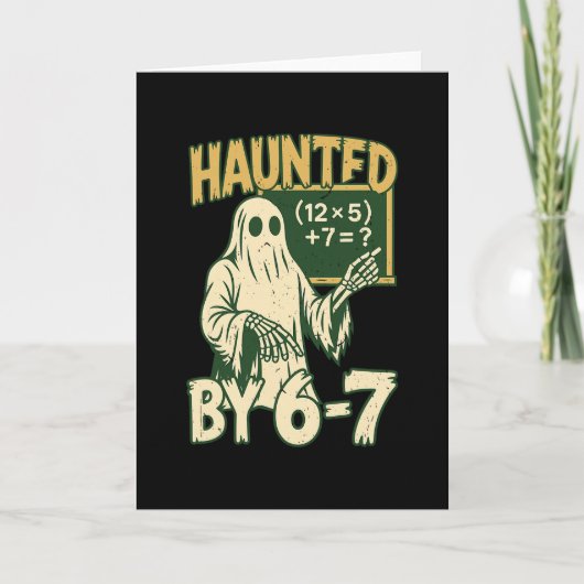 Halloween Kostuum Spoken Kaart (Voorkant)