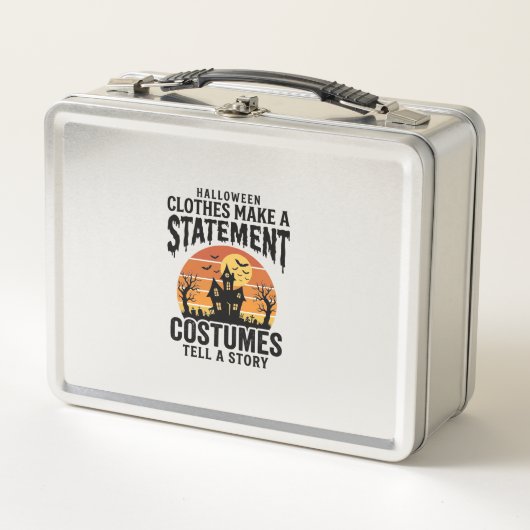 Halloween Kostuum Statement Vintage Shirt Ontwerp_ (Voorkant)