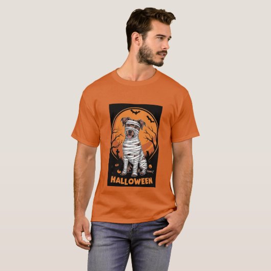 Halloween-kostuum T-shirt (Voorkant volledig)