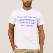 Halloween-kostuum T-shirt (Voorkant)