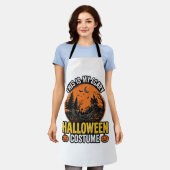 Halloween Kostuum Vintage Griezelen Schort (Gedragen)