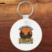 Halloween Kostuum Vintage Griezelen Sleutelhanger (Voorkant)