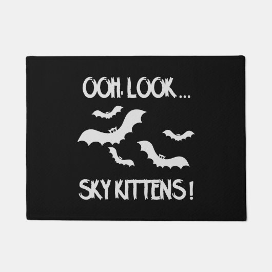 Halloween kostuum vleermuis bloedzuiger deurmat (Voorkant)