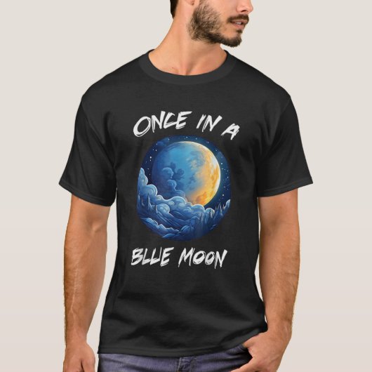 halloween kostuum voor vrouwen Once in a Blue Moon T-shirt (Voorkant)