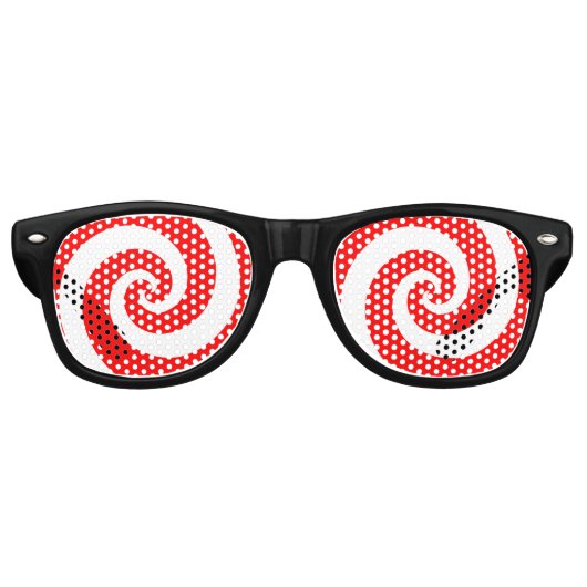 Halloween kostuum X-RAY VISION Specs Bril! Retro Zonnebril (Voorkant)