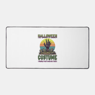 Halloween Kostuum Zombie Hand Kerkhof Grafstenen Bureaumat