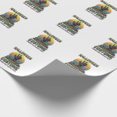 Halloween Kostuum Zombie Hand Kerkhof Grafstenen Cadeaupapier (Hoek)